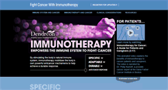 Desktop Screenshot of fightcancerwithimmunotherapy.com